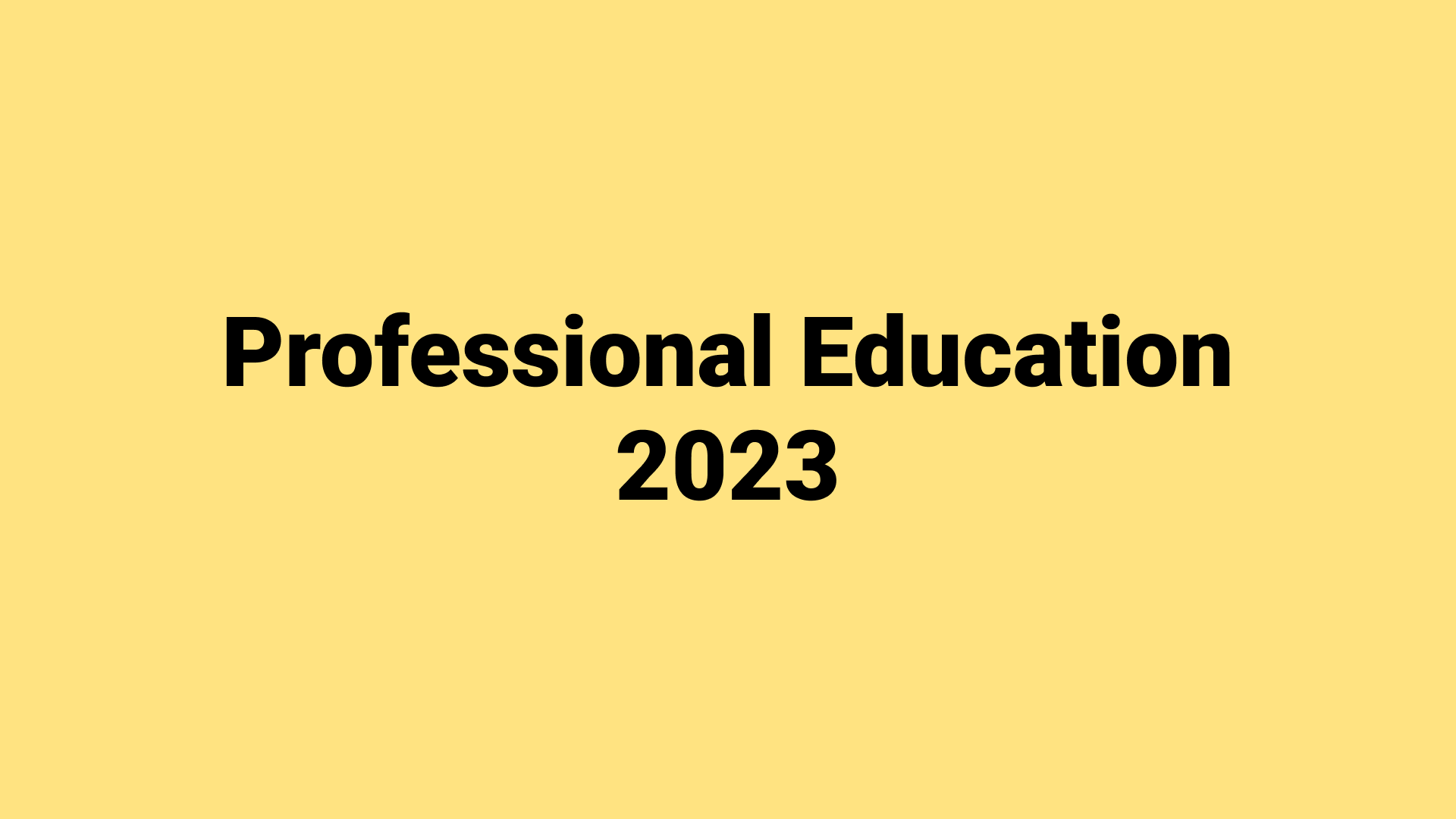 Educational Guidance 2023